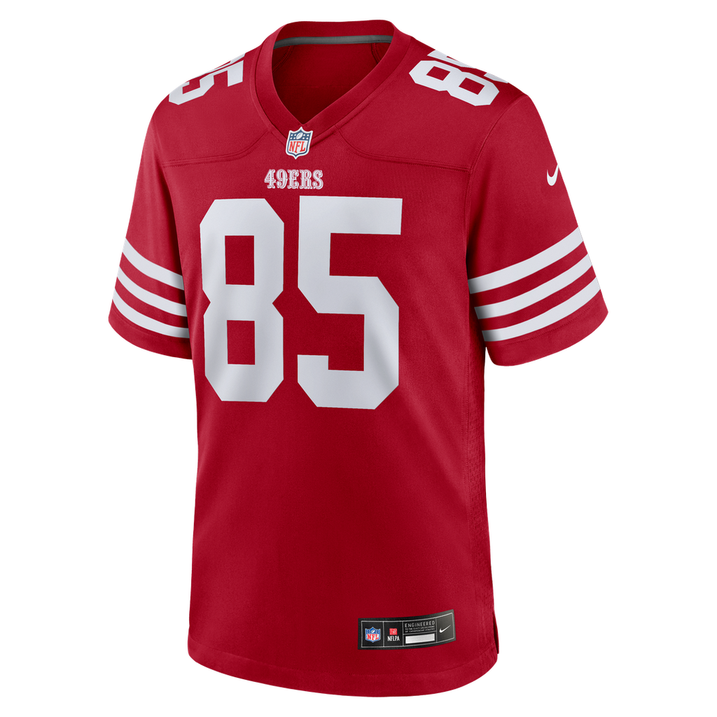 San Francisco 49ers George Kittle Nike Team Game Jersey - Scarlet