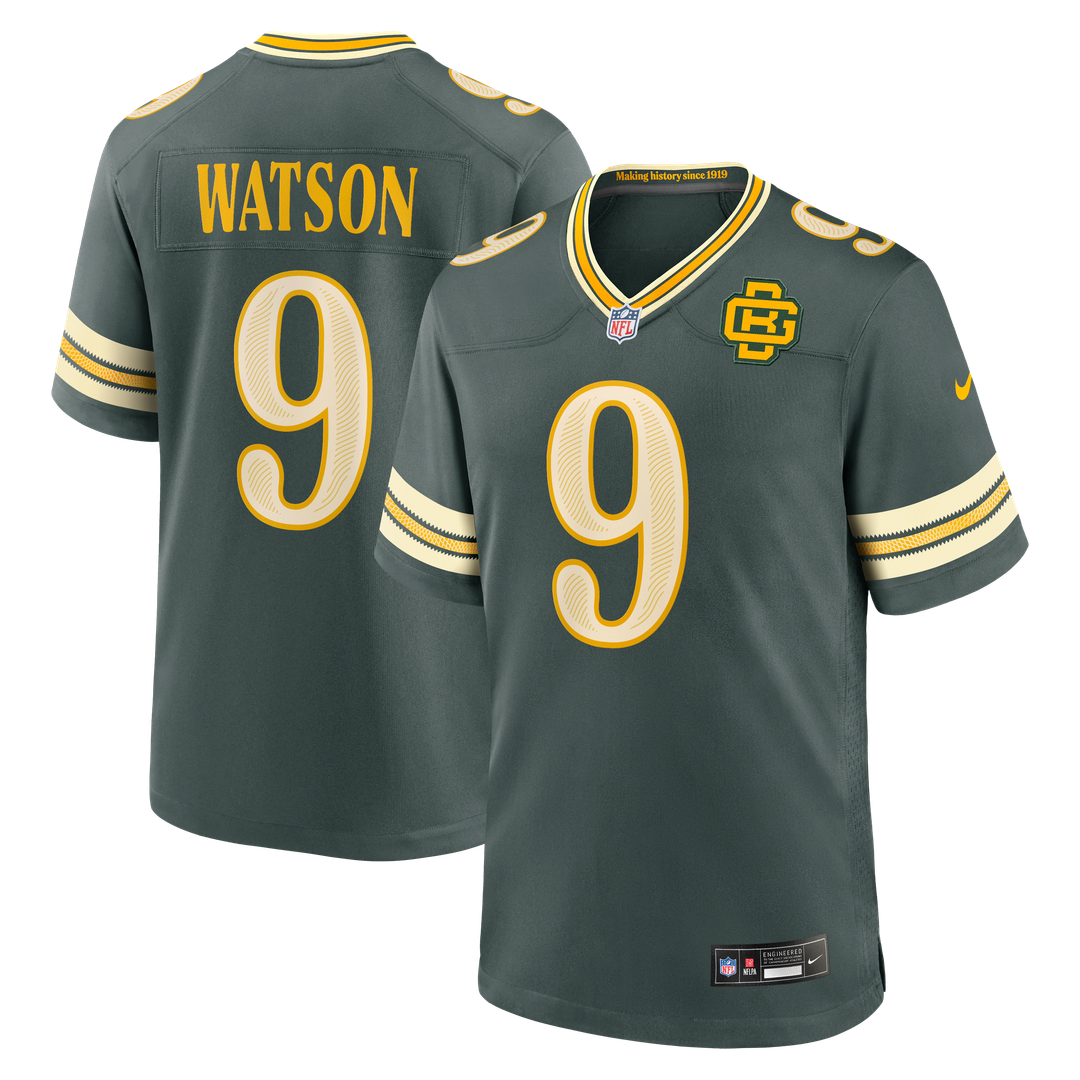 Green Bay Packers Christian Watson Nike 2026 Rivalries Collection Game Jersey - Green