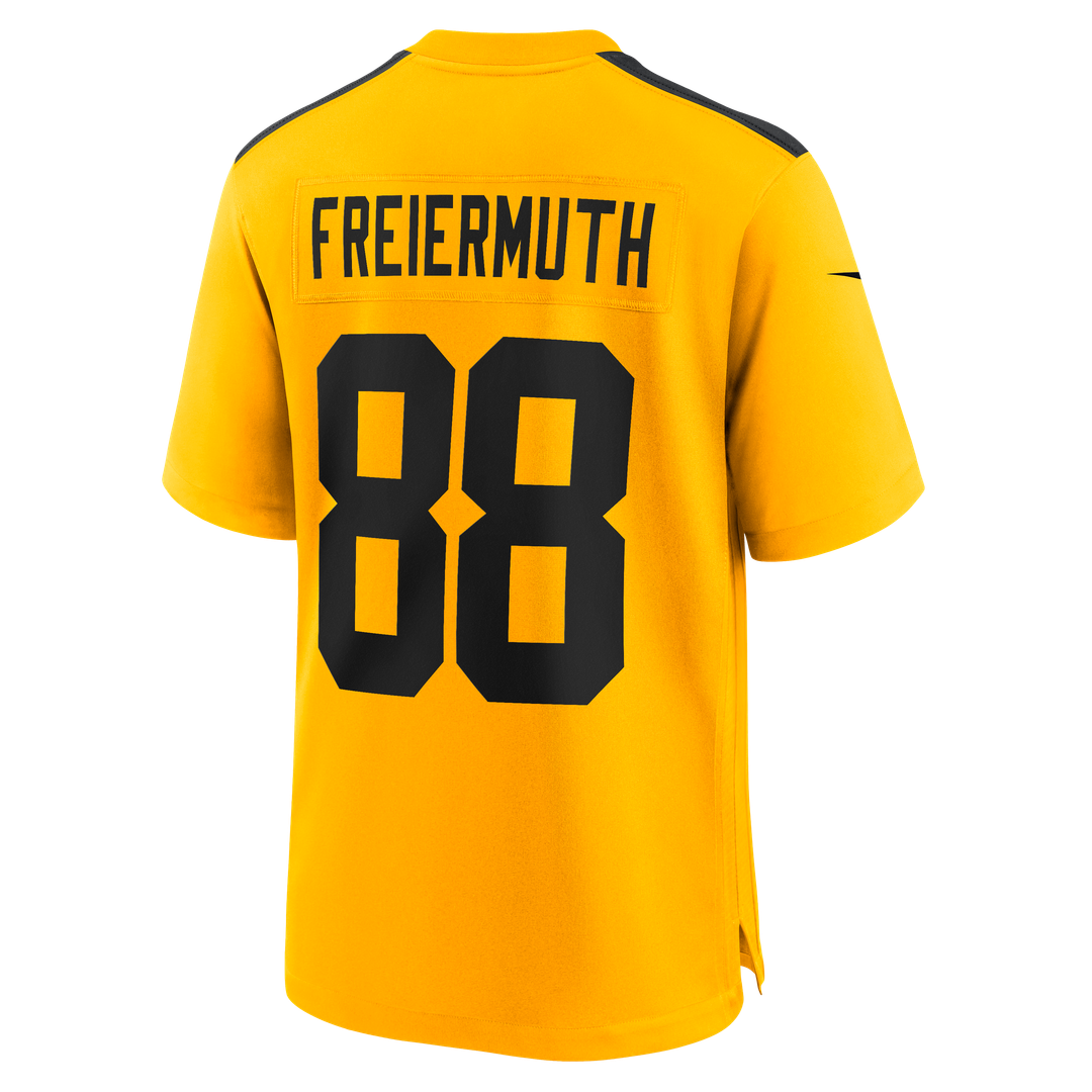 Pittsburgh Steelers Pat Freiermuth Nike Alternate 1933 Throwback Game Jersey - Gold