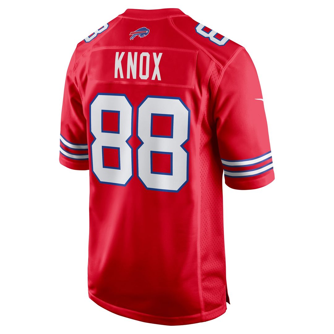 Buffalo Bills Dawson Knox Nike Alternate Game Jersey - Red