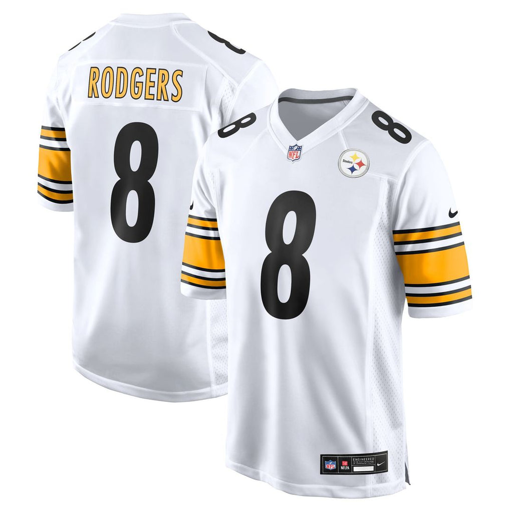 Pittsburgh Steelers Aaron Rodgers Nike Game Jersey - White