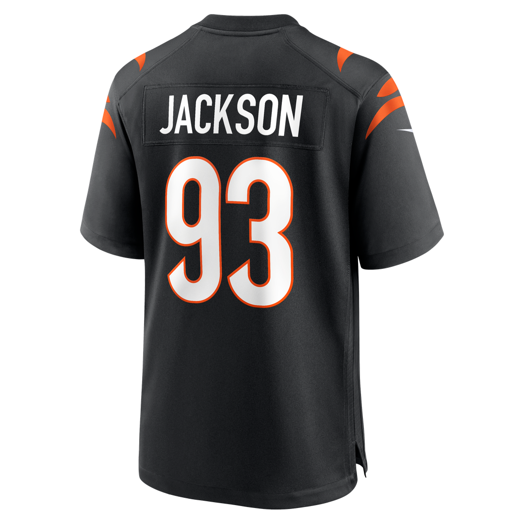 Cincinnati Bengals McKinnley Jackson Nike Game Jersey - Black