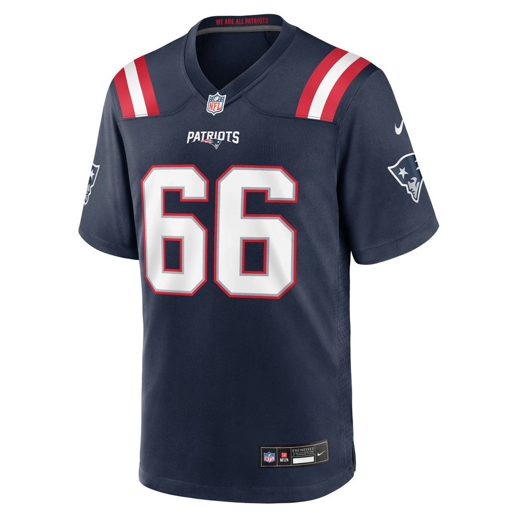 New England Patriots Will Campbell Nike Team Game Jersey - Navy