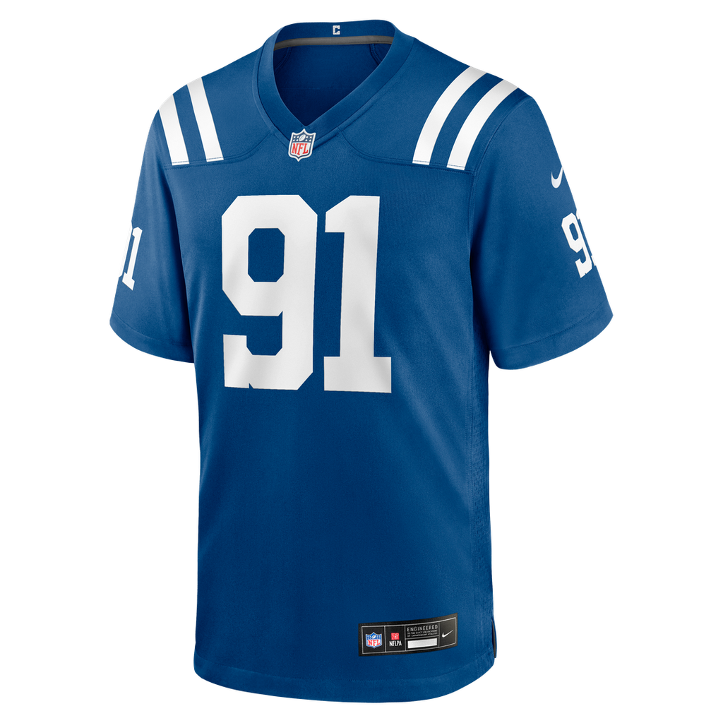 Indianapolis Colts JT Tuimoloau Nike Team Game Jersey - Royal