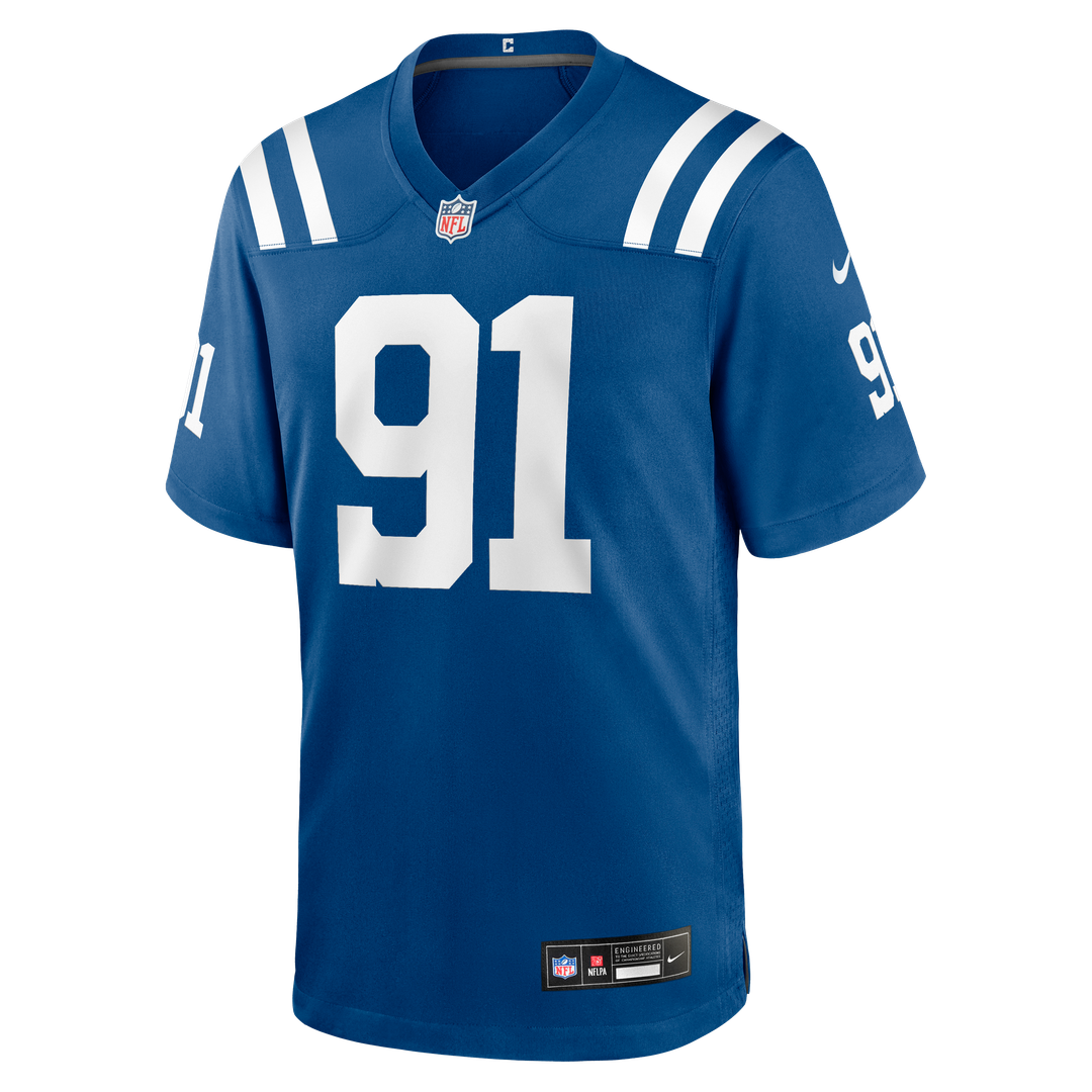 Indianapolis Colts JT Tuimoloau Nike Team Game Jersey - Royal