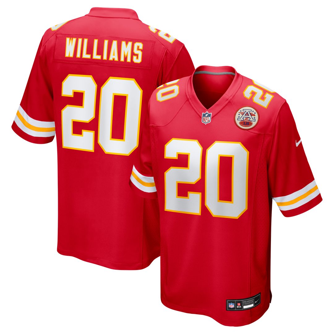 Kansas City Chiefs Nohl Williams Nike Team Game Jersey - Red