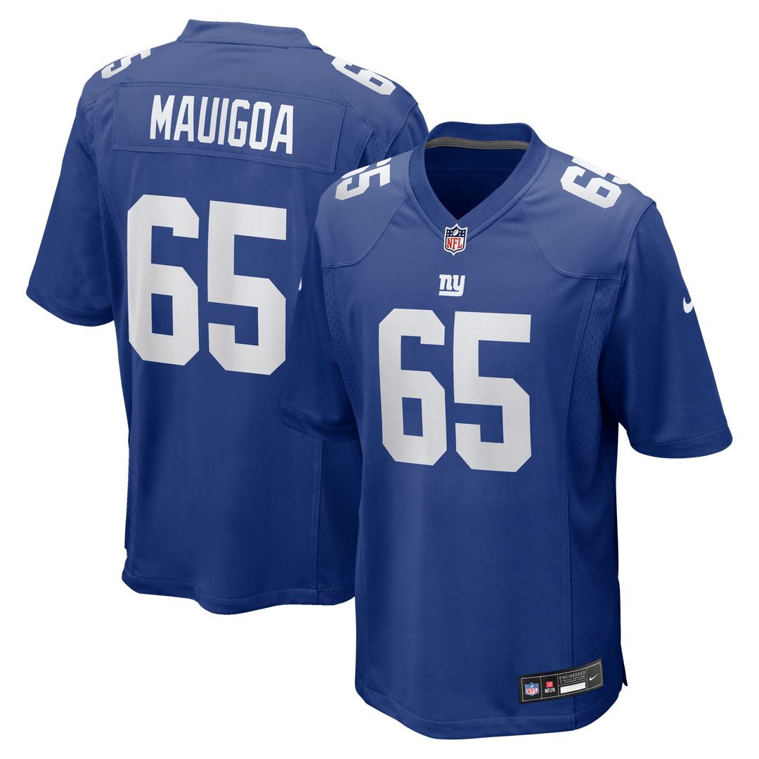 New York Giants Francis Mauigoa Nike Team Game Jersey - Royal