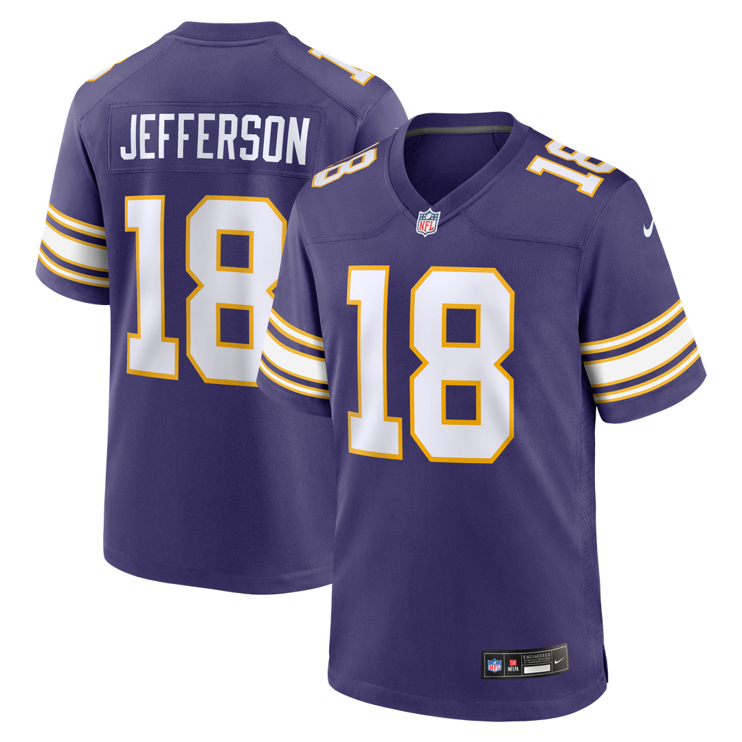 Minnesota Vikings Justin Jefferson Nike Alternate Game Player Jersey - White