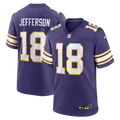 Minnesota Vikings Justin Jefferson Nike Classic Player Game Jersey - Purple