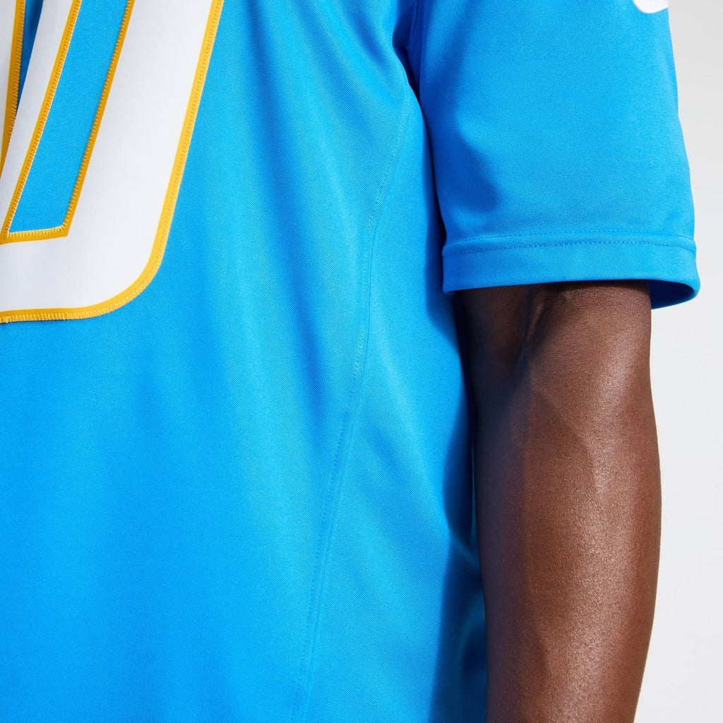 Los Angeles Chargers Justin Herbert Nike Team Vapor F.U.S.E. Stitched Limited Jersey - Powder Blue