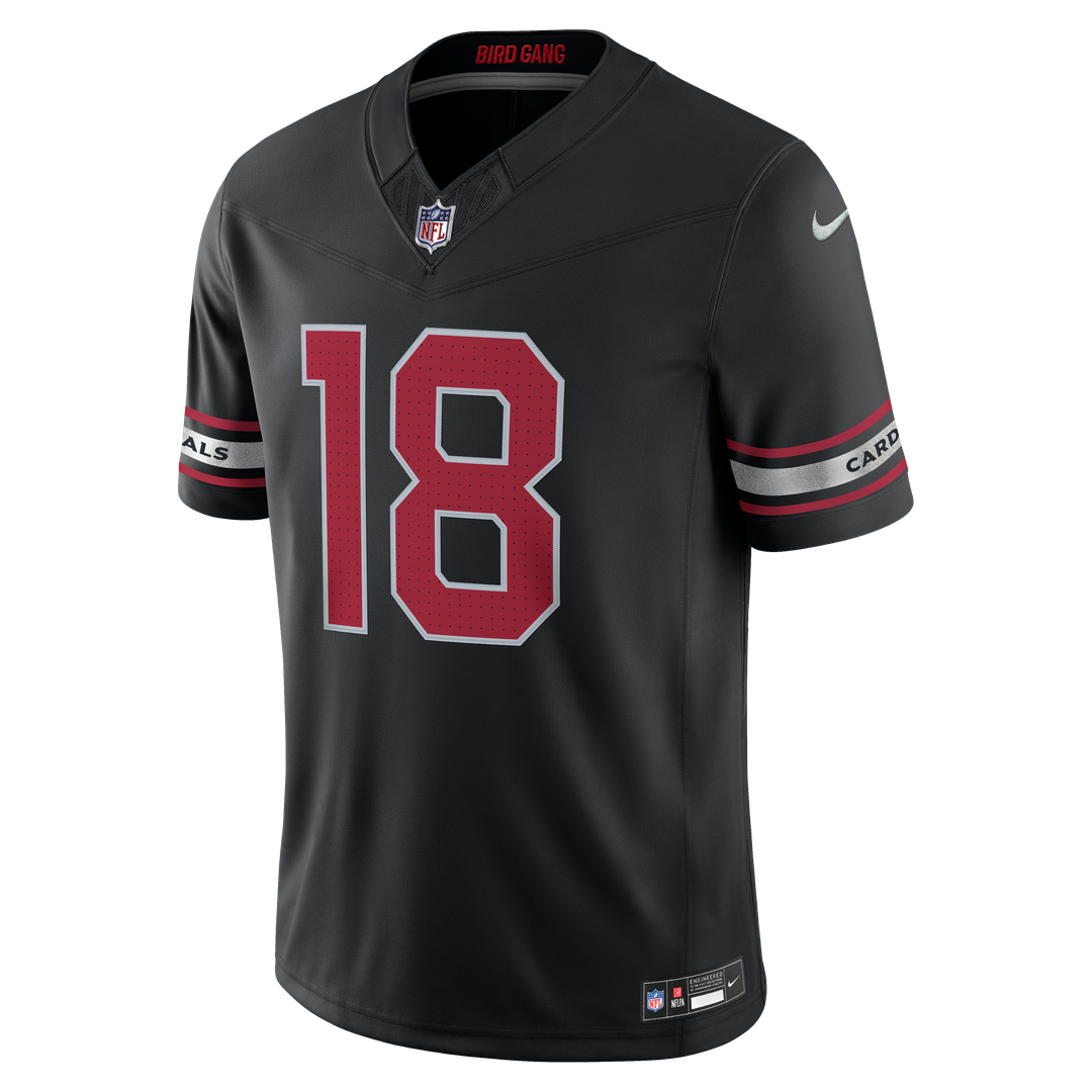 Arizona Cardinals Marvin Harrison Jr. Nike Vapor F.U.S.E. Stitched Limited Jersey - White