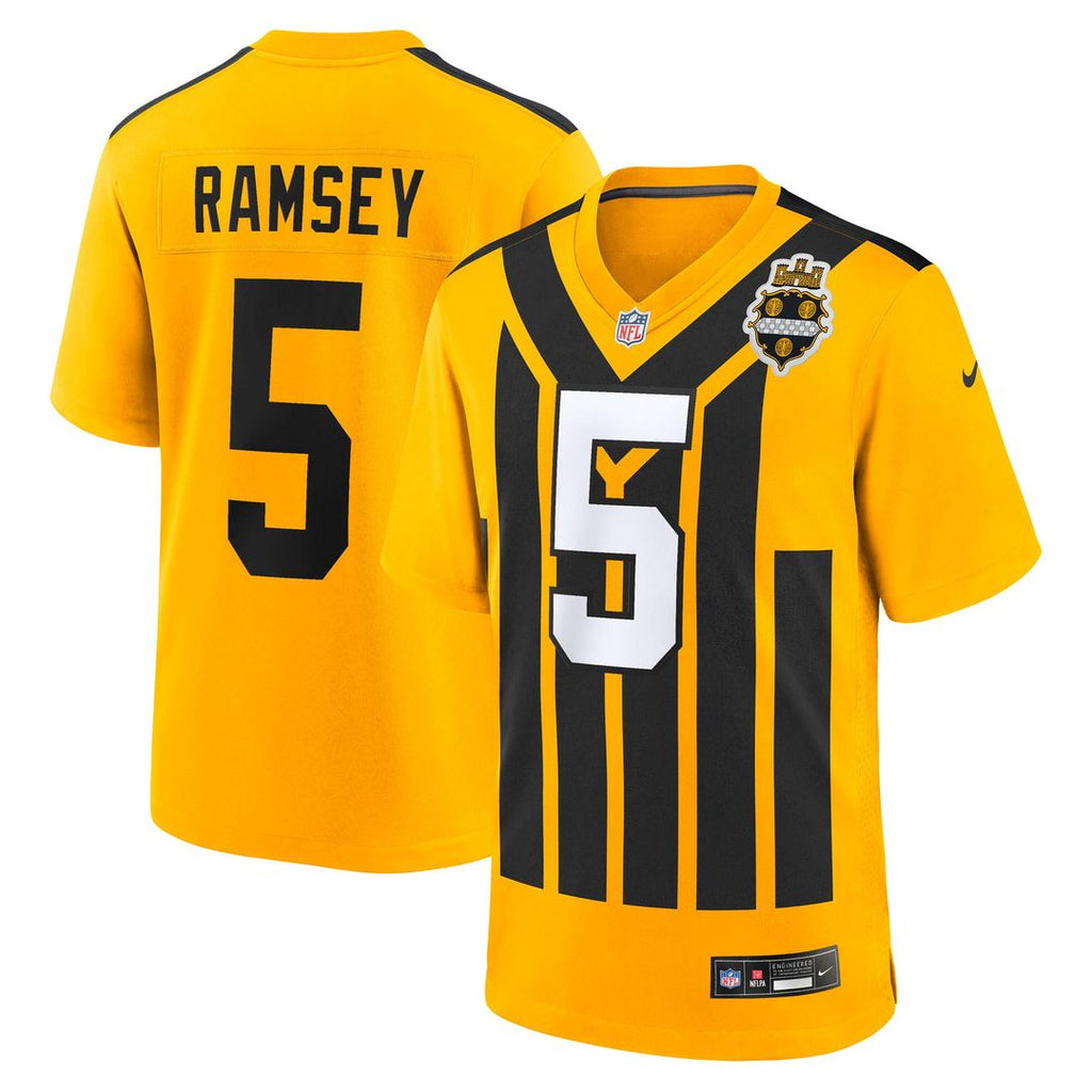 Pittsburgh Steelers Jalen Ramsey Nike Team Game Jersey - Black