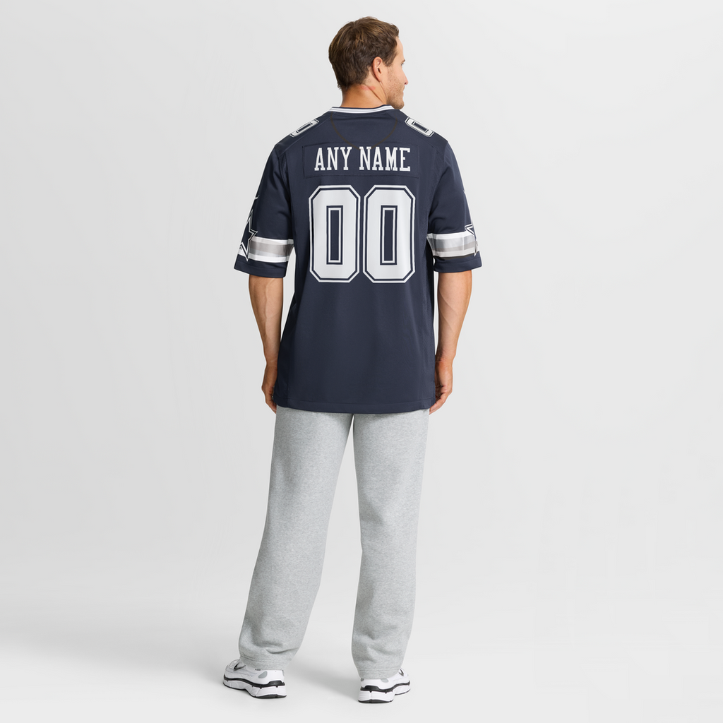 Dallas Cowboys Nike Custom Game Jersey - White
