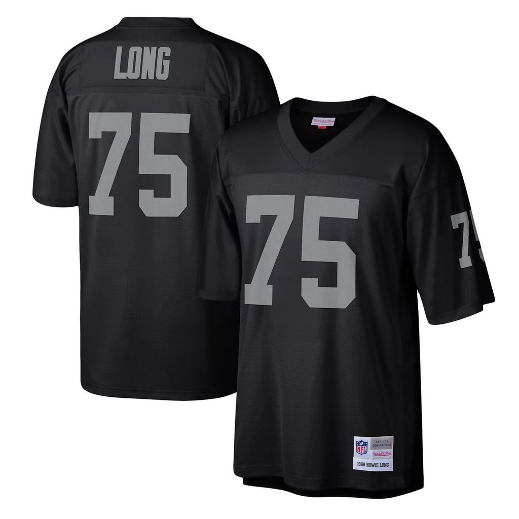 Las Vegas Raiders Howie Long Mitchell & Ness Legacy Replica Jersey - Black
