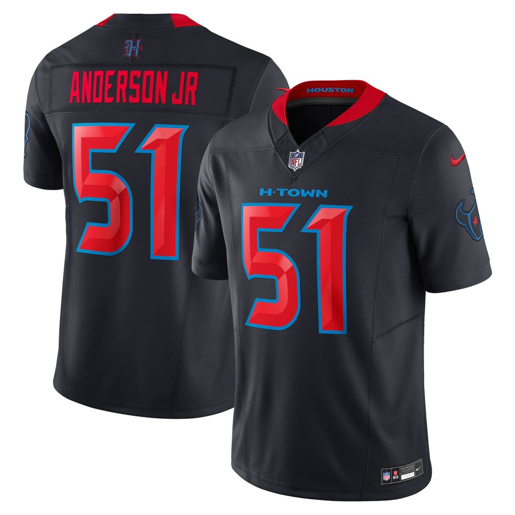 Houston Texans Will Anderson Jr. Nike 2nd Alternate Vapor F.U.S.E. Limited Jersey - Navy