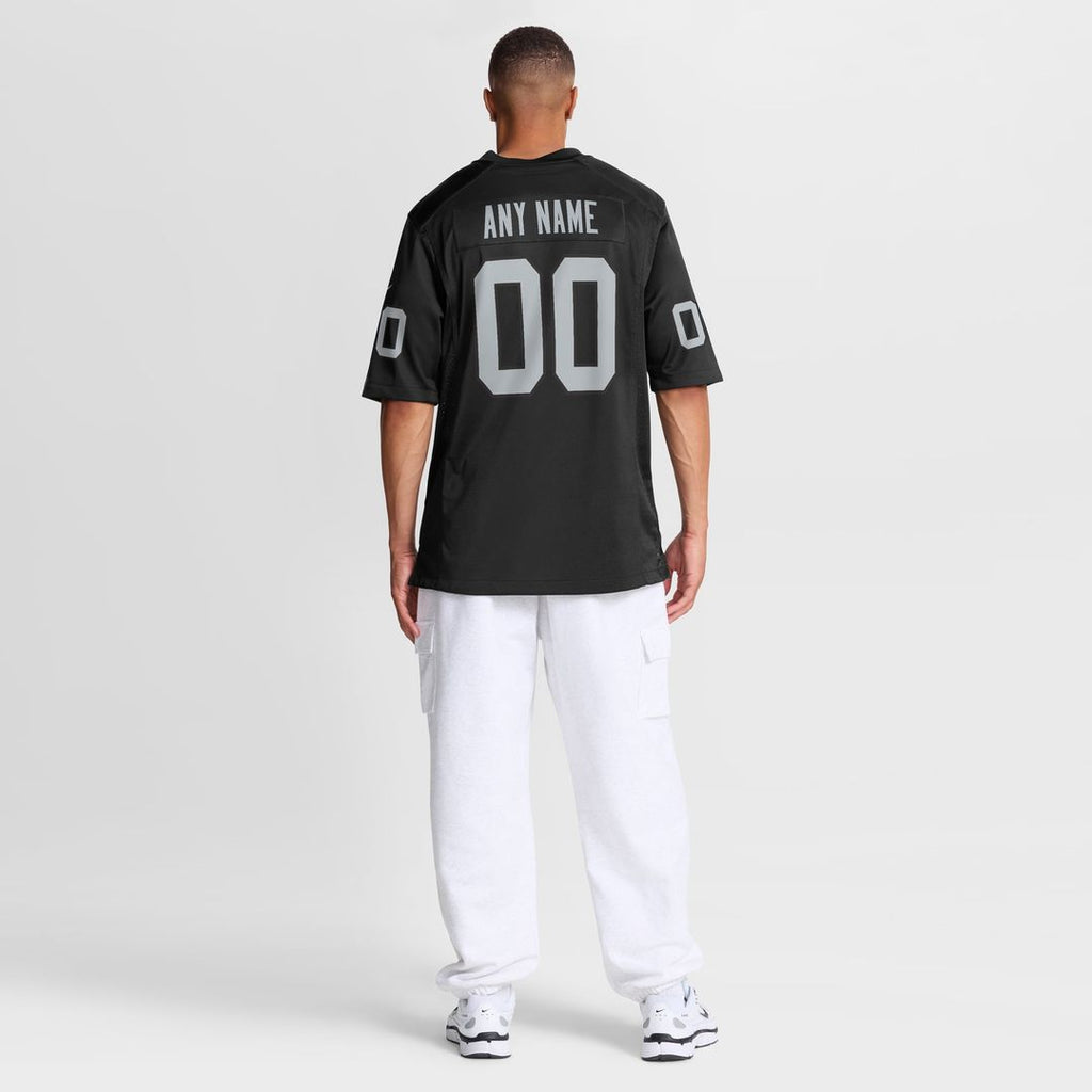Las Vegas Raiders Nike Custom Game Jersey - Black