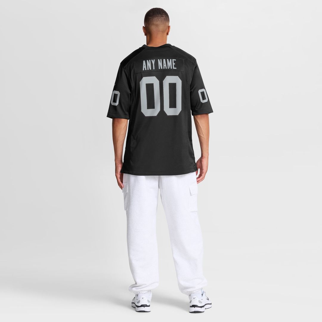 Las Vegas Raiders Nike Custom Game Jersey - Black