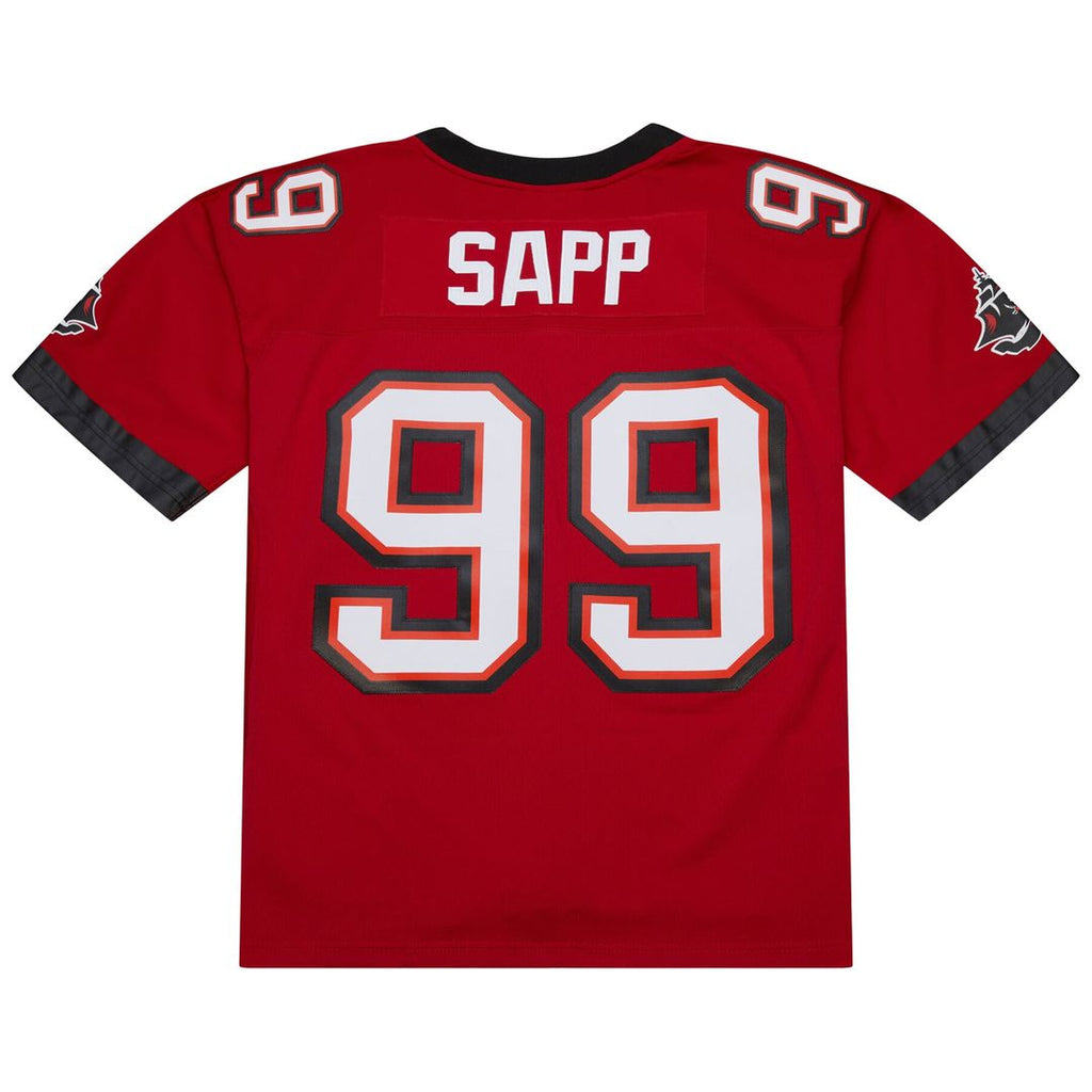 Tampa Bay Buccaneers Warren Sapp Mitchell & Ness 2002 Legacy Replica Jersey - Red