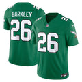 Philadelphia Eagles Saquon Barkley Nike Alternate Vapor F.U.S.E. Stitched Limited Jersey - Kelly Green