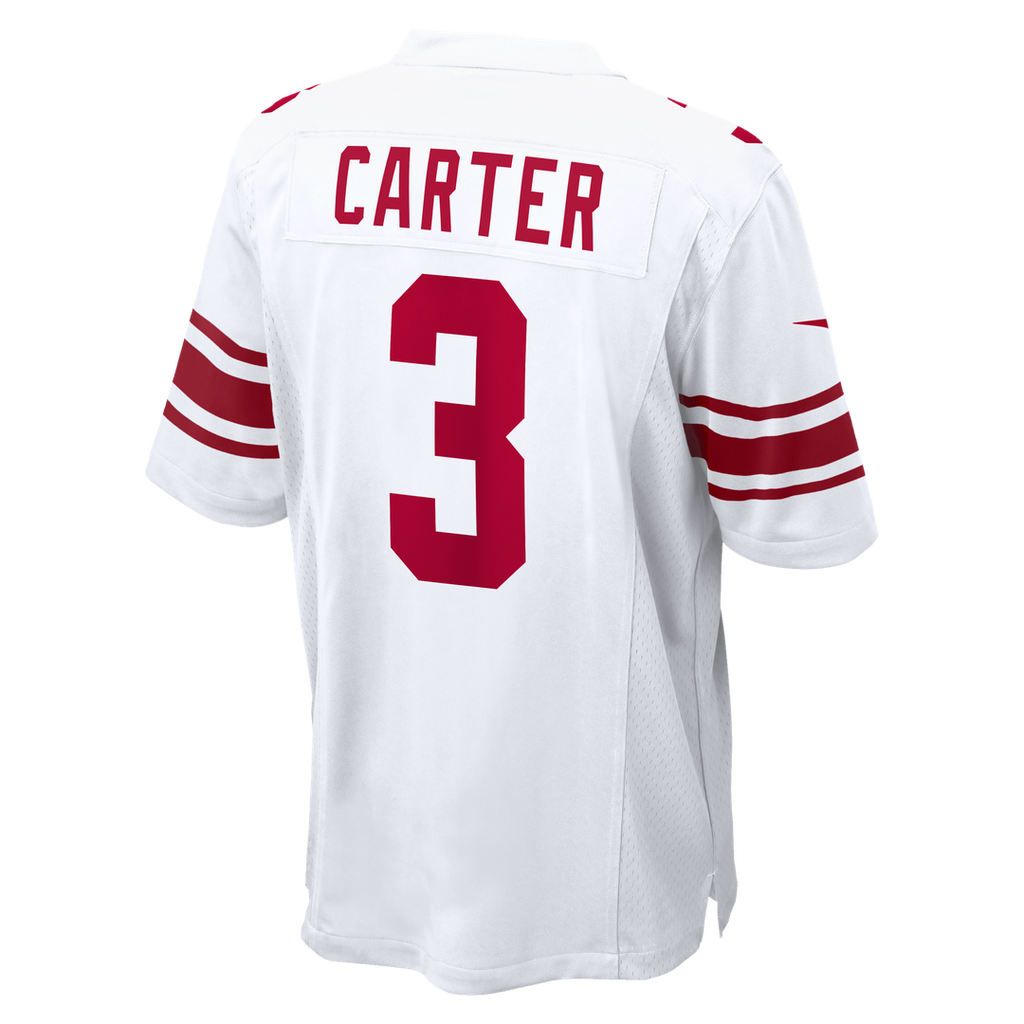 New York Giants Abdul Carter Nike Game Jersey - White
