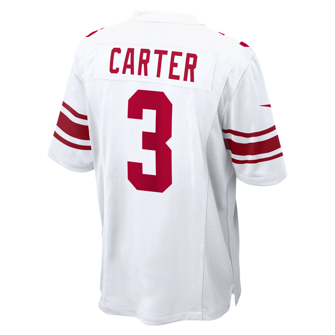 New York Giants Abdul Carter Nike Game Jersey - White