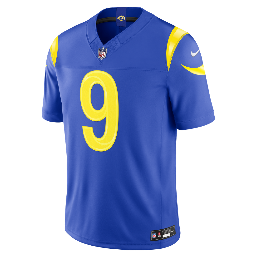 Los Angeles Rams Matthew Stafford Nike Team Vapor F.U.S.E. Stitched Limited Jersey - Royal