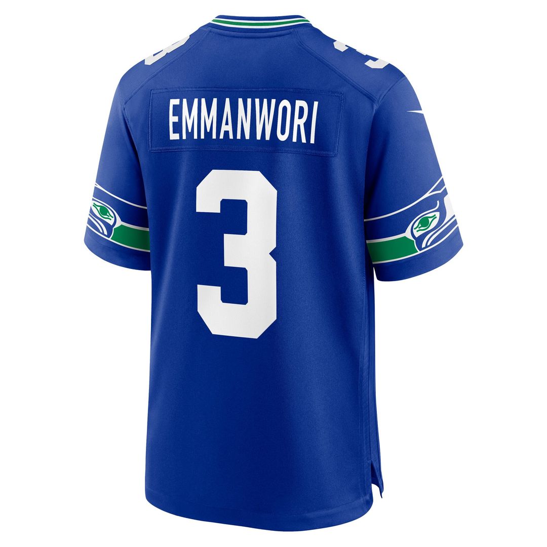 Seattle Seahawks Nick Emmanwori Nike Game Jersey - White