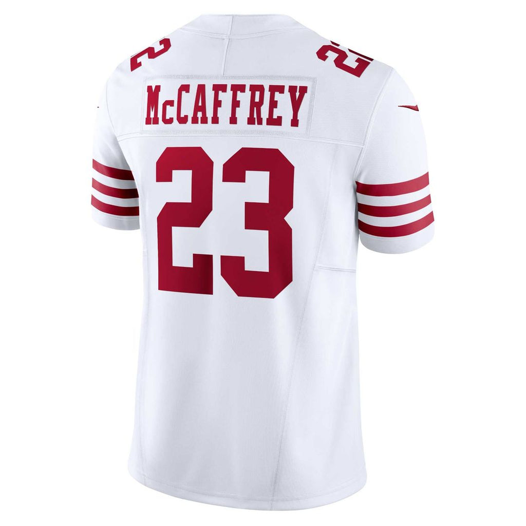 San Francisco 49ers Christian McCaffrey Nike Vapor F.U.S.E. Limited Jersey - White