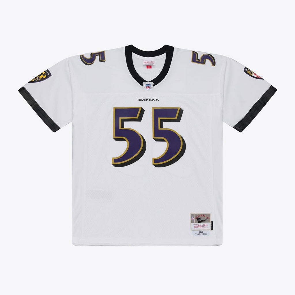 Baltimore Ravens Terrell Suggs Mitchell & Ness 2003 Legacy Replica Jersey - Purple