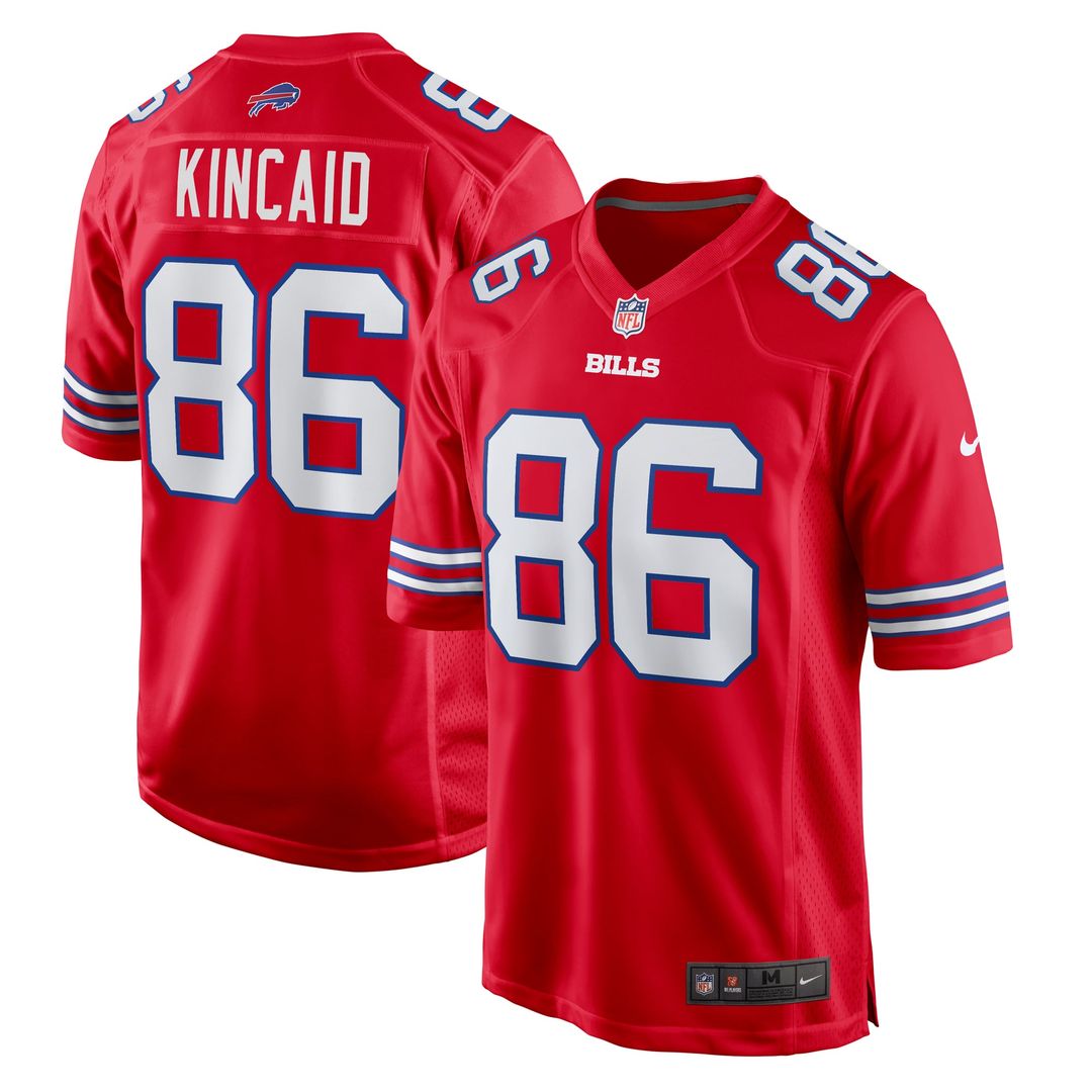 Buffalo Bills Dalton Kincaid Nike Game Jersey - White