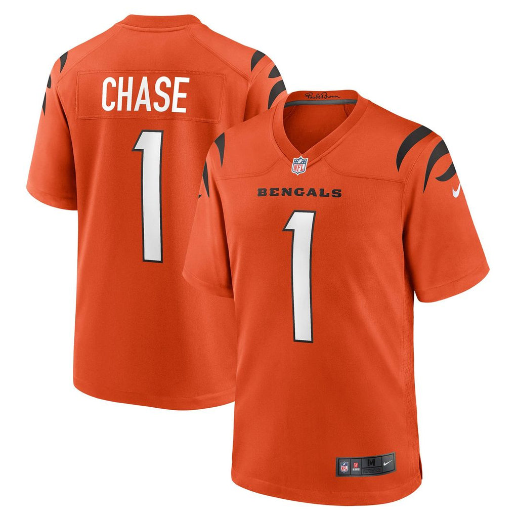 Cincinnati Bengals Ja'Marr Chase Nike Alternate Game Jersey - Orange