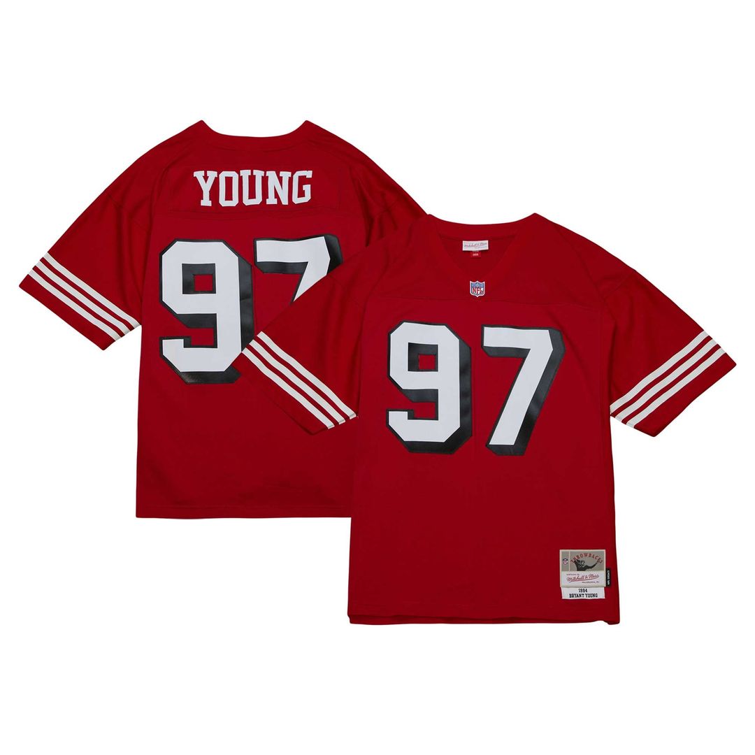 San Francisco 49ers Bryant Young Mitchell & Ness Legacy Replica Jersey - White