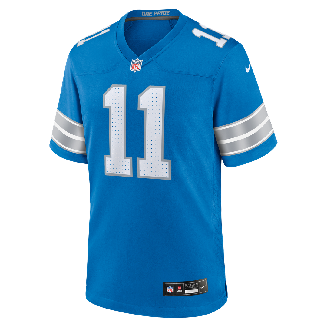 Detroit Lions Damone Clark Nike Team Game Jersey - Blue