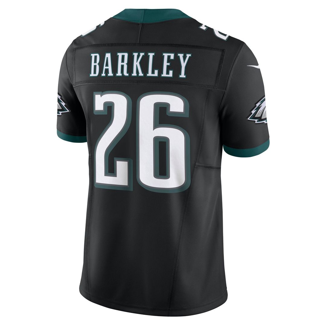 Philadelphia Eagles Saquon Barkley Nike Vapor F.U.S.E. Limited Jersey - Black