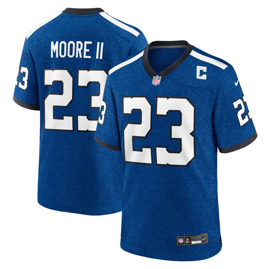 Indianapolis Colts Kenny Moore II Nike Indiana Nights Alternate Game Jersey - Royal