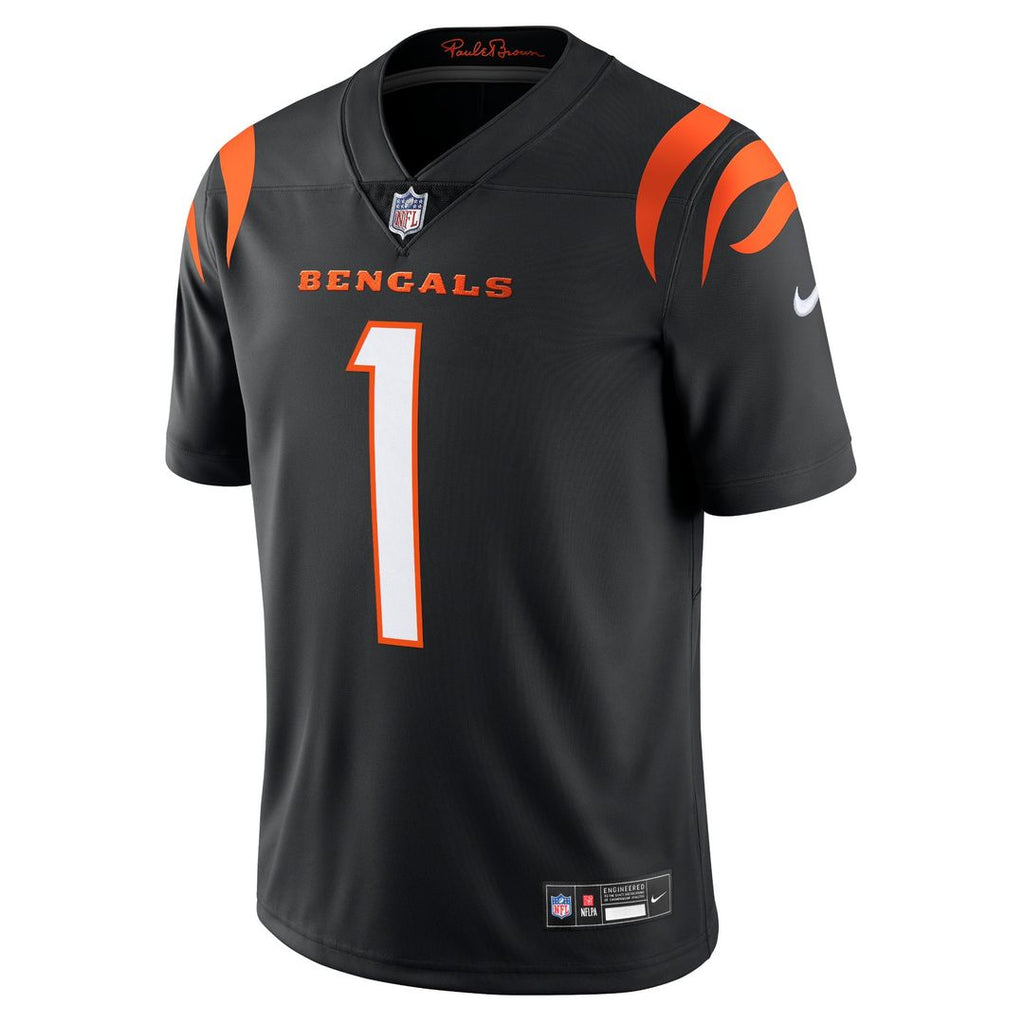 Cincinnati Bengals Ja'Marr Chase Nike Vapor Untouchable Limited Jersey - Black