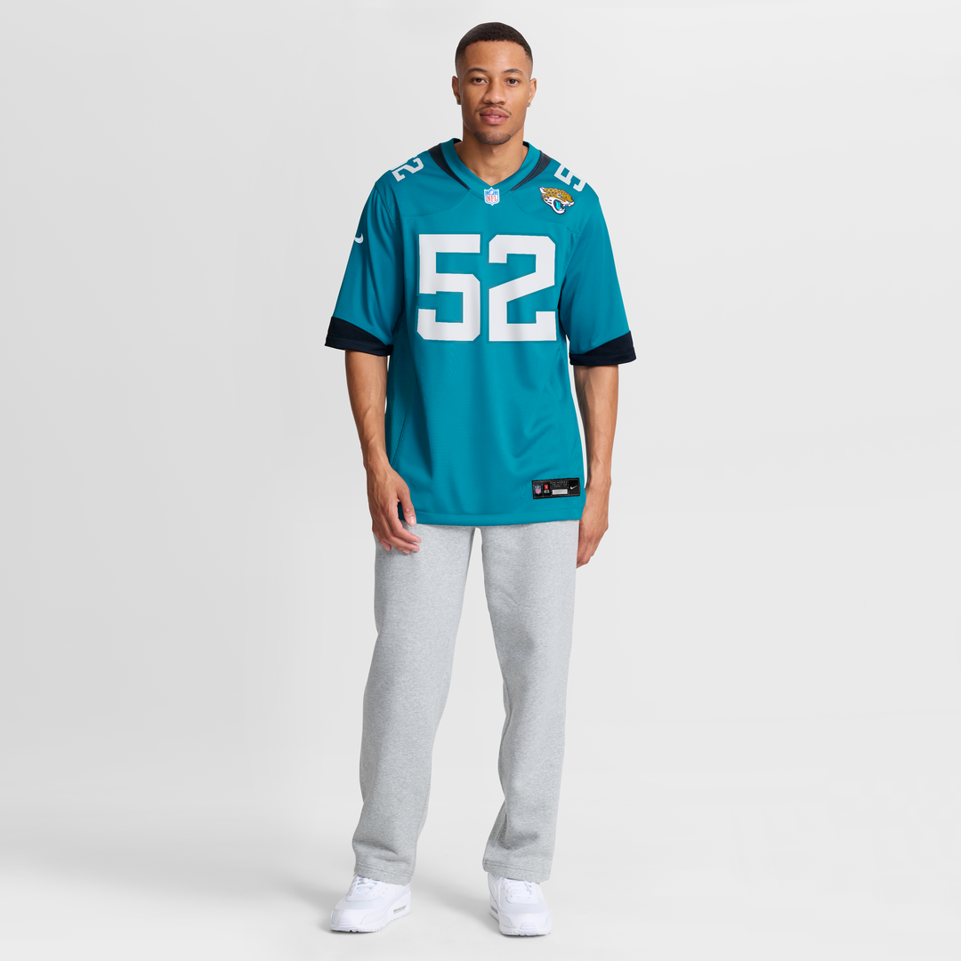 Jacksonville Jaguars DaVon Hamilton Nike Game Jersey - Black