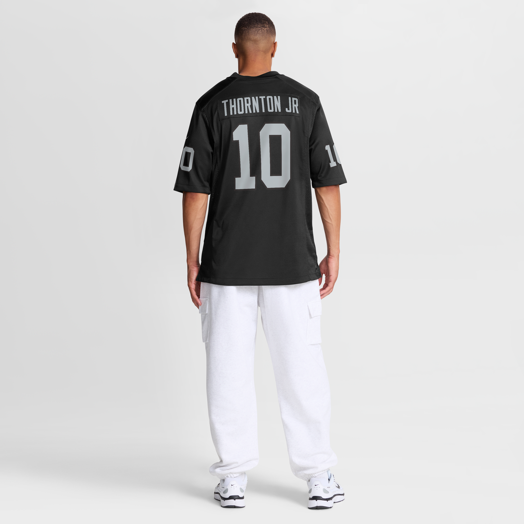Las Vegas Raiders Dont'e Thornton Jr. Nike Team Game Jersey - Black