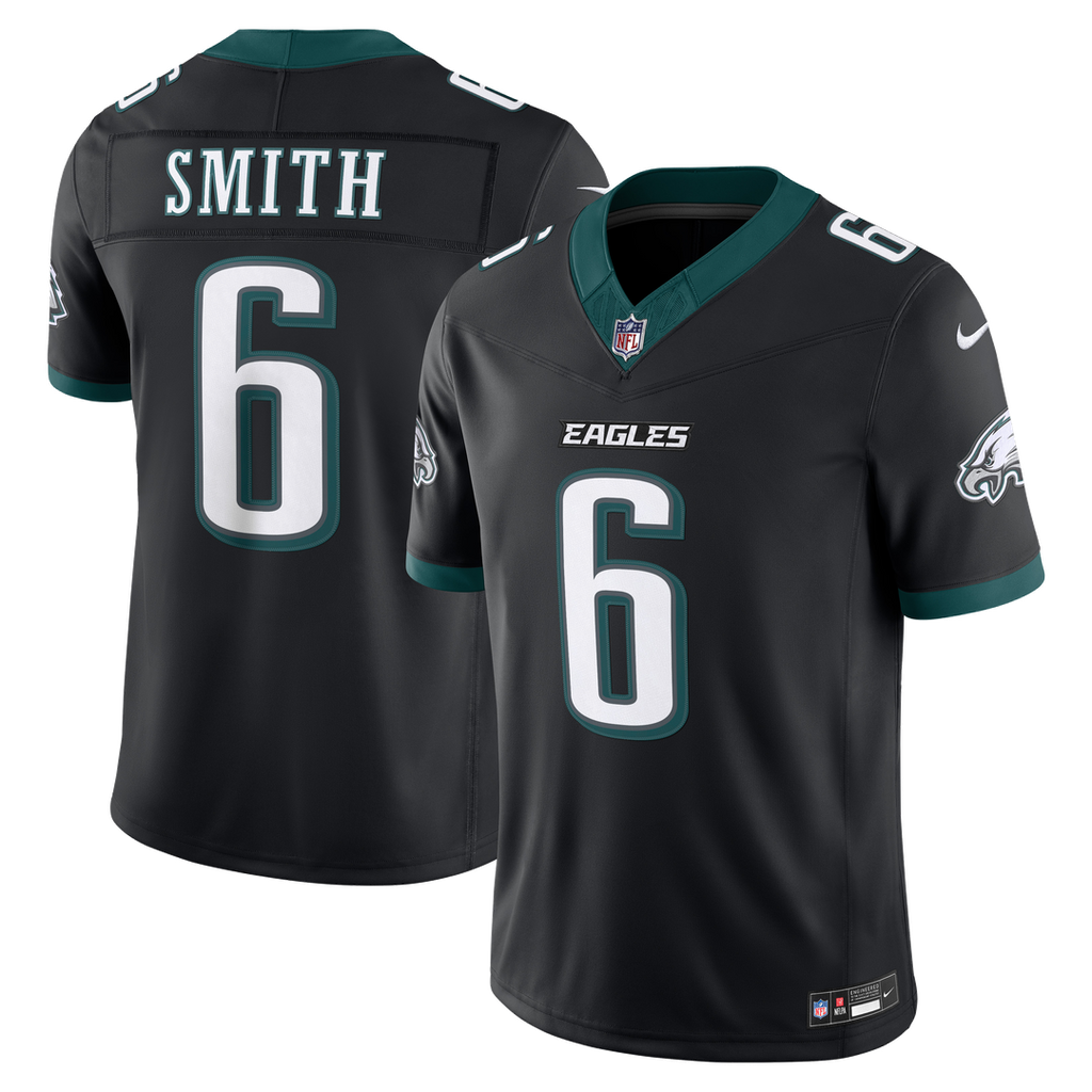 Philadelphia Eagles DeVonta Smith Nike Alternate Vapor F.U.S.E. Stitched Limited Jersey - Kelly Green