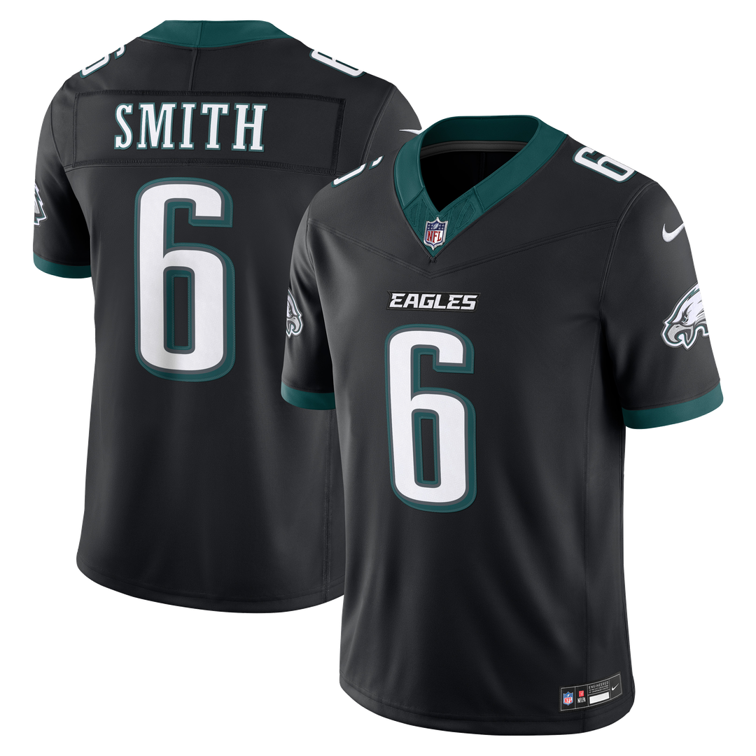 Philadelphia Eagles DeVonta Smith Nike Alternate Vapor F.U.S.E. Stitched Limited Jersey - Kelly Green