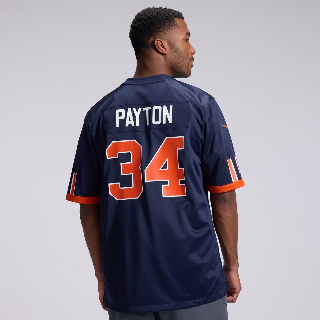 Chicago Bears Walter Payton Nike 2026 Rivalries Collection Game Jersey - Navy