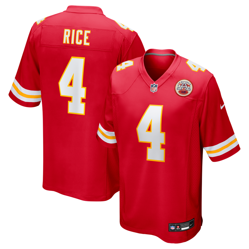 Kansas City Chiefs Rashee Rice Nike Game Jersey - Red
