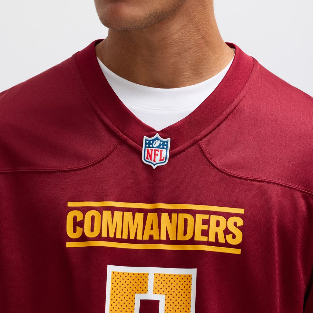 Washington Commanders Jayden Daniels Nike Alternate Game Player Jersey - Black