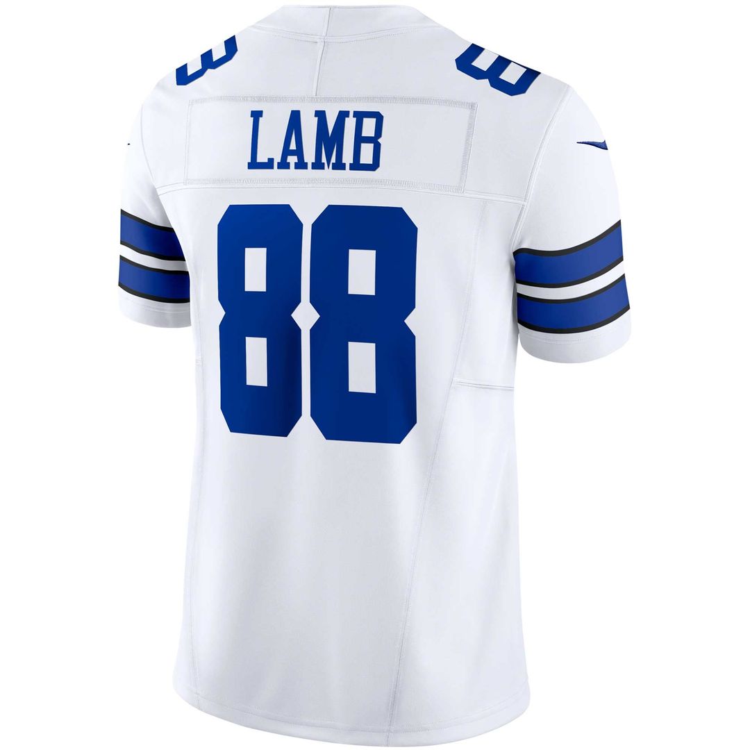 Dallas Cowboys CeeDee Lamb Nike Vapor F.U.S.E. Limited Jersey - White