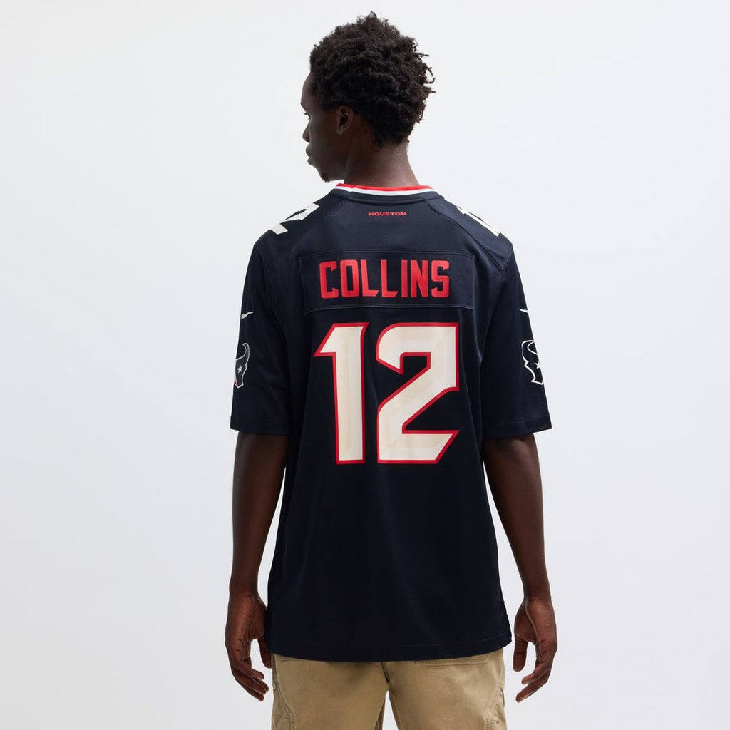 Houston Texans Nico Collins Nike Game Jersey - White