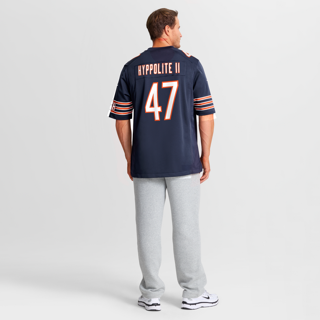 Chicago Bears Ruben Hyppolite II Nike Team Game Jersey - Navy