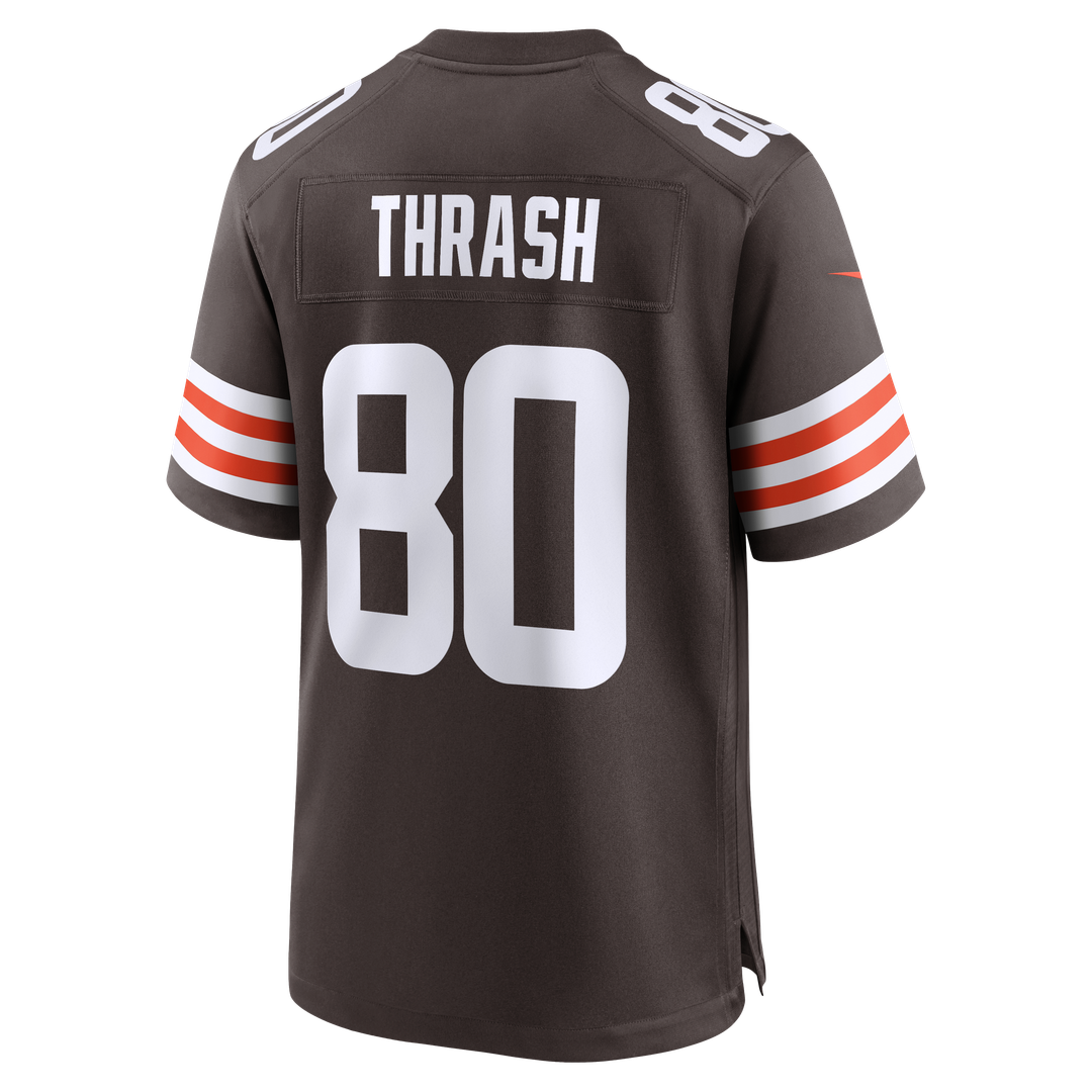Cleveland Browns Jamari Thrash Nike Team Game Jersey - Brown