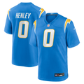 Los Angeles Chargers Daiyan Henley Nike Team Game Jersey - Powder Blue