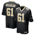 New Orleans Saints Drew Desjarlais Nike Game Player Jersey - Black
