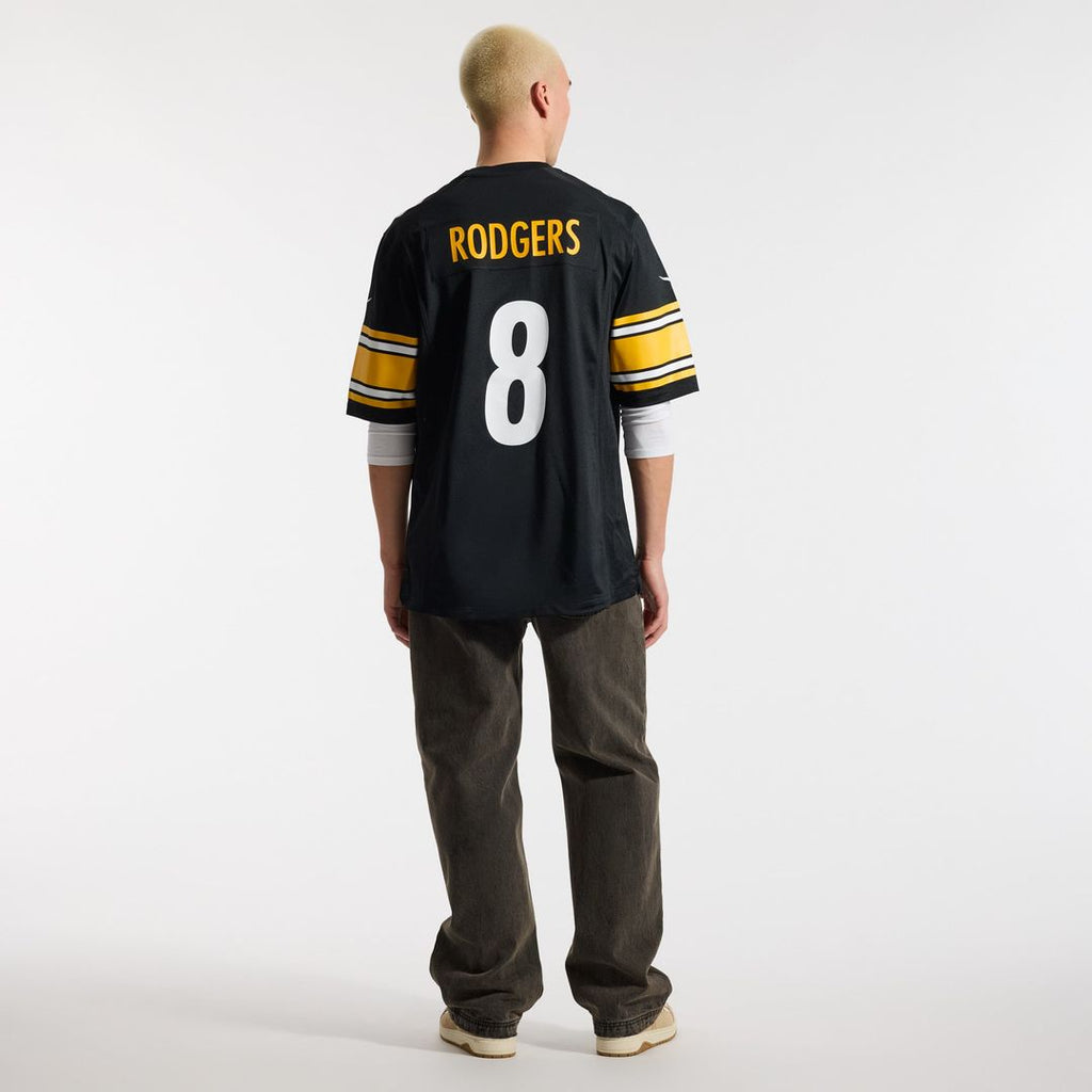 Pittsburgh Steelers Aaron Rodgers Nike Game Jersey - Black
